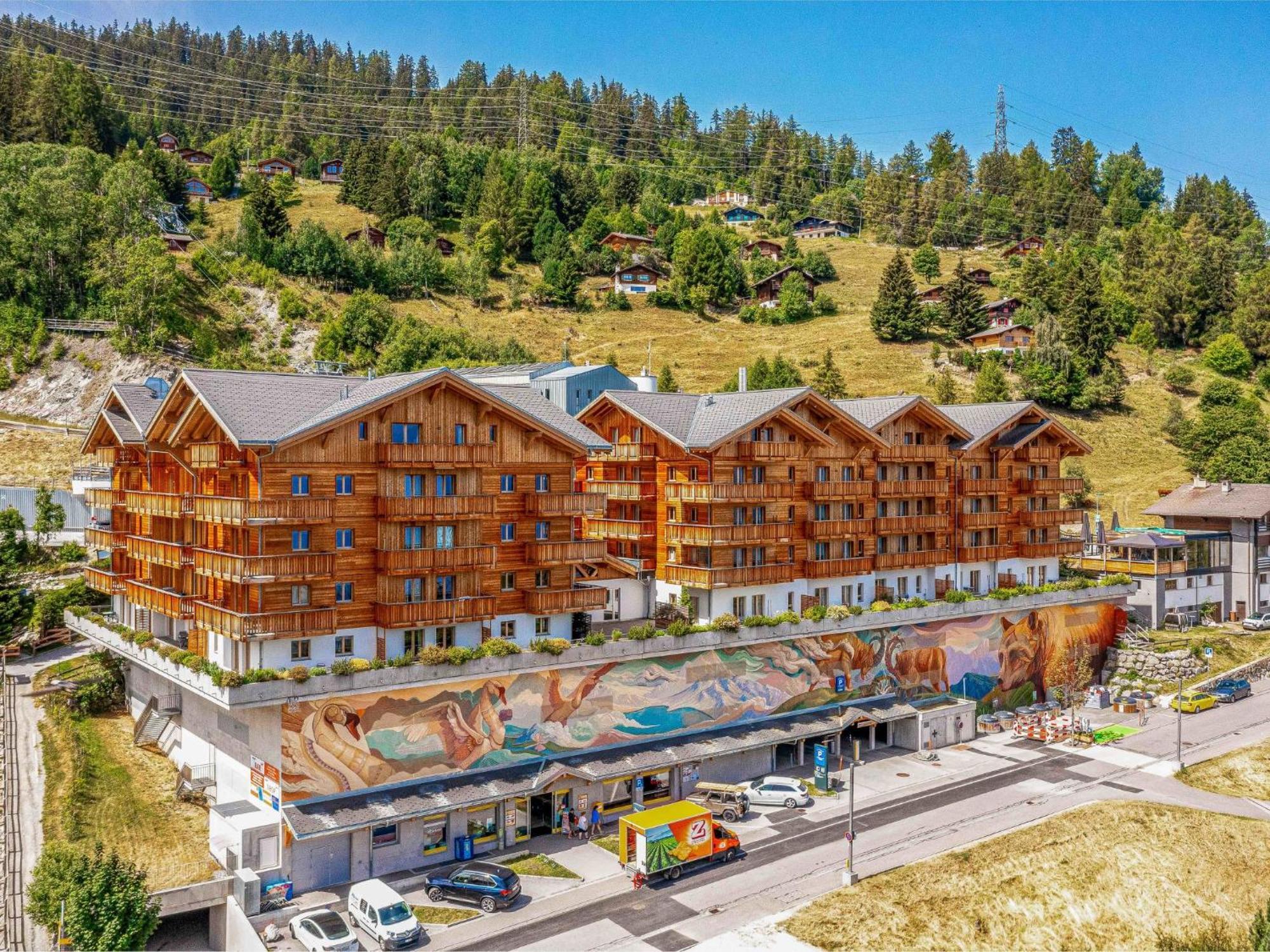Apartment T-Resort La Tzoumaz 4p8 vue vallée Kültér fotó